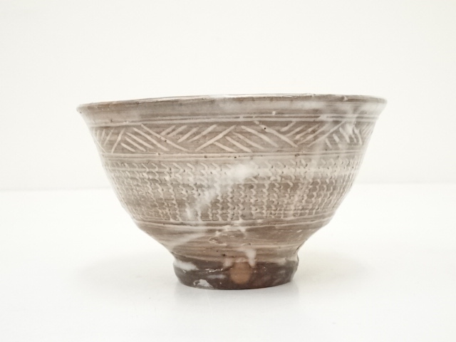 道具 ] - 道具 萩焼 小高正峰造 三島茶碗（共箱） | ネットショップ圭